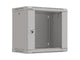 Lanberg WF03-5309-10S stativ 9U Vægmonteret stativ Sort