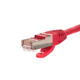 Netrack BZPAT05FR netværkskabel Rød 0,5 m Cat5e F/UTP (FTP)