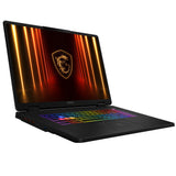 MSI Crosshair A18 HX A8WFKG-044FR AMD Ryzen™ 9 8940HX Laptop 45,7 cm (18") Quad HD+ 32 GB DDR5-SDRAM 1 TB SSD NVIDIA GeForce RTX 5060 Laptop GPU Wi-Fi 6E (802.11ax) Windows 11 Home Sort AZERTY Fransk