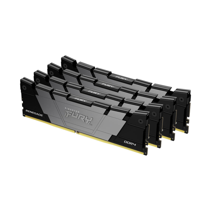 Kingston Technology FURY 32 GB 3600 MT/s DDR4 CL16 DIMM (sæt med 4) Renegade Sort