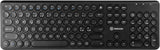 Voxicon Slim Classic 282WL tastatur RF trådløst QWERTY Nordisk Sort