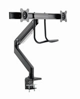Gembird MA-DA2-04 skærmbeslag og -stativer 81,3 cm (32") Skrivebord Sort