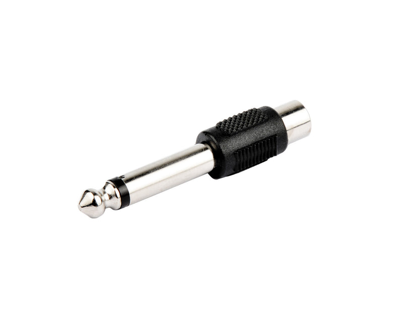 Prokord AUDIO-0007 kabel kønsskifter 6.3 mm RCA Sort