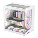 GameMax NEX C56 WH computeretui Midi Tower Hvid