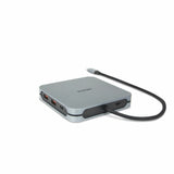 DICOTA D32057 interface hub USB Type-C 10000 Mbit/s Sølv