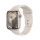 Apple Watch Series 9 45 mm Digital 396 x 484 pixel Berøringsskærm 4G Beige Wi-Fi GPS (satellit)