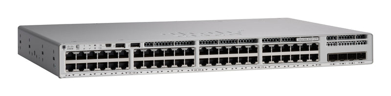 Cisco C9200L-48PXG-4X-A netværksswitch Administreret L2/L3 Gigabit Ethernet (10/100/1000) Strøm over Ethernet (PoE) Grå