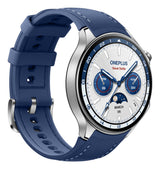 OnePlus Watch 2 3,63 cm (1.43") AMOLED 47 mm Digital 466 x 466 pixel Berøringsskærm Blå Wi-Fi GPS (satellit)