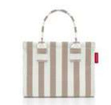Reisenthel daily shopper XS Beige, Hvid Mulepose