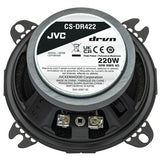 JVC CS-DR422 bilhøjttaler Rund 2-vejs 220 W 1 stk