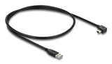 DeLOCK 81651 USB-kabel USB 2.0 1 m USB A Mini-USB B 0,48 Gbit/sek. Sort