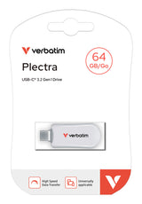 Verbatim 30228 USB-nøgle 64 GB USB Type-C 3.2 Gen 1 (3.1 Gen 1) Hvid