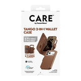 PanzerGlass CARE™ by ® Tango 2-i-1 Wallet Case Brun m. MagSafe iPhone 18 Pro Max | 17 Pro Max