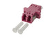 METZ CONNECT 15090075-I fiber adapter LC 1 stk Violet