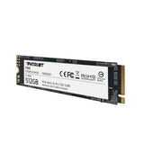 Patriot Memory P300P512GM28 intern solid state drev 512 GB M.2 PCI Express NVMe
