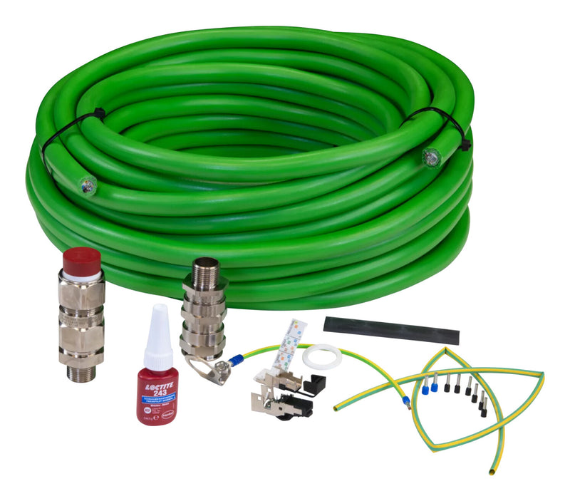 Axis 01543-001 kabel til kamera 10 m Grøn
