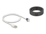 DeLOCK 66260 oplader til mobil enhed Smartphone Hvid USB Trådløs opladning Indendørs