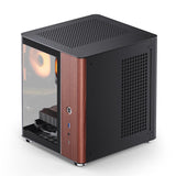 Jonsbo TK-0 BLACK computeretui Sort, Træ