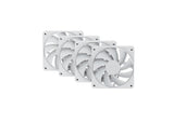 HYTE FAN- -FA12-WW-4 Computerkølesystem Computerkabinet Ventilator 12 cm Hvid 4 stk