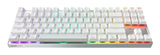 CHERRY MX 8.2 Pro TMR Wireless tastatur Spil USB + RF Wireless + Bluetooth QWERTY US International Sølv, Hvid