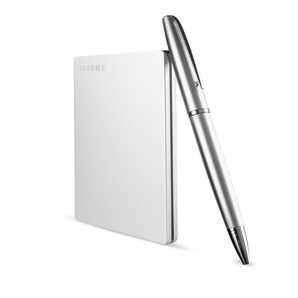 Toshiba Canvio Slim ekstern harddisk 1 TB 2.5" Micro-USB B 3.2 Gen 1 (3.1 Gen 1) Sølv