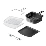 Electrolux EAF12B Enkelt 12 L Enkeltstående 1700 W Varmluftsteger Sort