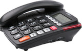Olympia 4520 Analog telefon Sort, Hvid
