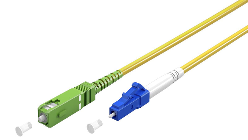 Goobay 59652 InfiniBand og fiberoptisk kabel 10 m SC LC FTTH Gul