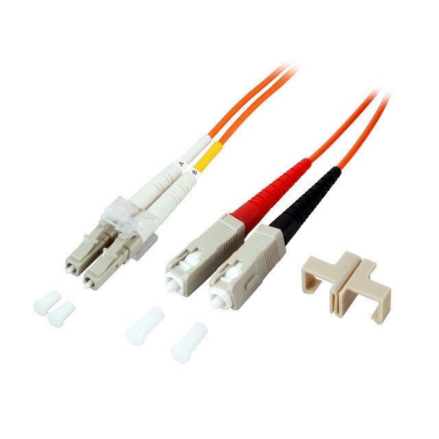 EFB Elektronik O0320.10 InfiniBand og fiberoptisk kabel 10 m LC SC Orange