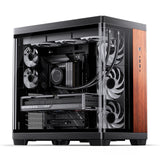 Jonsbo TK-4 Wood Tower Sort, Træ