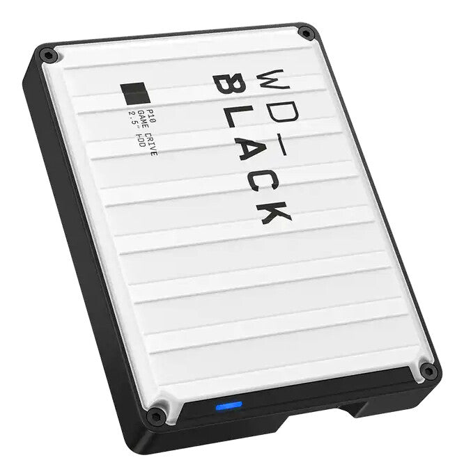 Western Digital WD_BLACK P10 ekstern harddisk 6 TB 2.5" USB Type-A 2.0/3.2 Gen 1 (3.1 Gen 1) Hvid