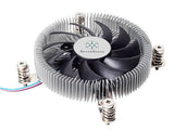 Silverstone SST-NT07-115X Computerkølesystem Chipset Køler 8 cm Sort, Metallic