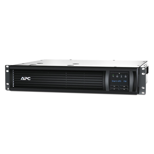 APC SMT750RMI2UC UPS-enhed Interaktivt indgangsstik 0,75 kVA 500 W 4 AC stikkontakt(er)