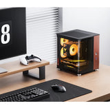 Jonsbo TK-0 BLACK computeretui Sort, Træ