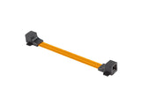 Lanberg ADS-RJ45-RJ45-245 netværkskabel Sort, Orange 0,17 m Cat5e