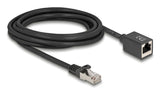 DeLOCK 90317 netværkskabel Sort 3 m Cat6a S/FTP (S-STP)