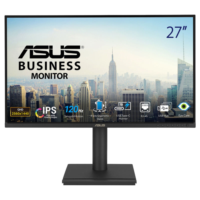 ASUS BE27ACGN computerskærm 68,6 cm (27") 2560 x 1440 pixel Quad HD LCD Sort