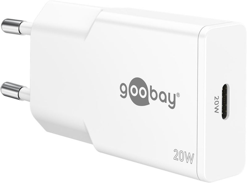 Goobay Slim Universel Hvid Vekselstrøm Hurtig opladning Indendørs