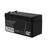 Green Cell AGM17 UPS batteri Blybatterier (VRLA) 12 V 1,2 At