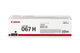 Canon 067H tonerpatron 1 stk Original Sort