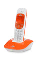 Brondi Nice DECT telefon Nummervisning Orange, Hvid
