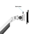 Multibrackets 3989 skærmbeslag og -stativer 81,3 cm (32") Skrivebord Hvid