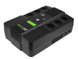 Green Cell UPS06 UPS-enhed Interaktivt indgangsstik 0,999 kVA 360 W 6 AC stikkontakt(er)