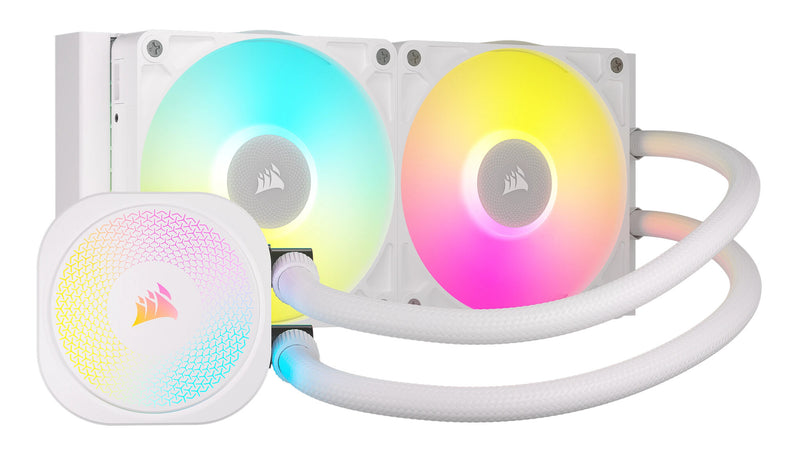Corsair iCUE LINK TITAN RX RGB Processor Alt-i-en væskekøler 12 cm Hvid 1 stk