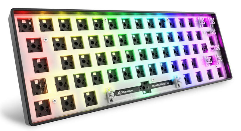 Sharkoon SKILLER SGK50 S4 tastatur Hjem USB QWERTY Tysk Sort