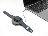 DeLOCK 83019 Smart bærbart (wearable) tilbehør Opladerstativ Grå, Hvid Silikone