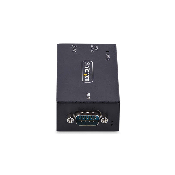 StarTech.com I13P-SERIAL-ETHERNET seriel konverter/repeater/isolator RS-232 RJ-45 Sort