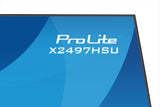 iiyama ProLite X2497HSU-B1 computerskærm 60,5 cm (23.8") 1920 x 1080 pixel Fuld HD LED Sort