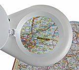 MAUL 8263502 forstørrelsesglas lampe