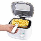 Clatronic FR 3771 Enkelt 2,5 L 1800 W Frituregryde Hvid